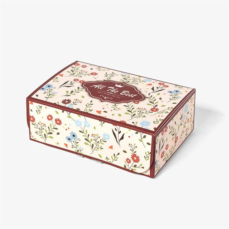 Cartoon Square Candy Petit Fours Chocolate Box