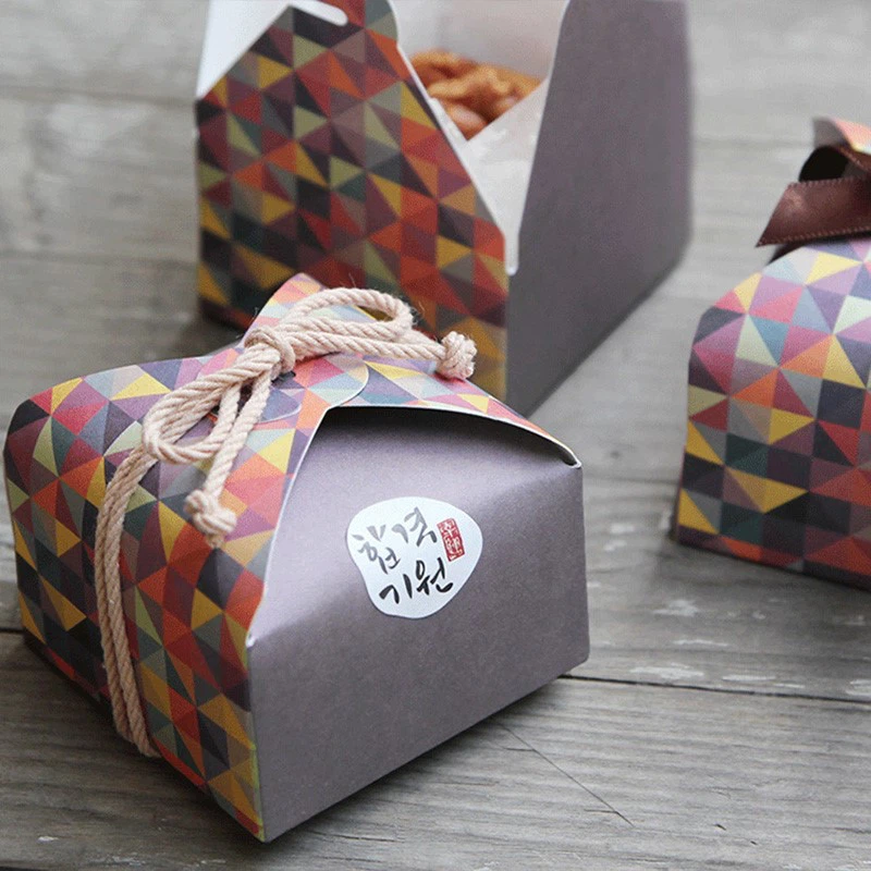 Gift box food display Gift box food display